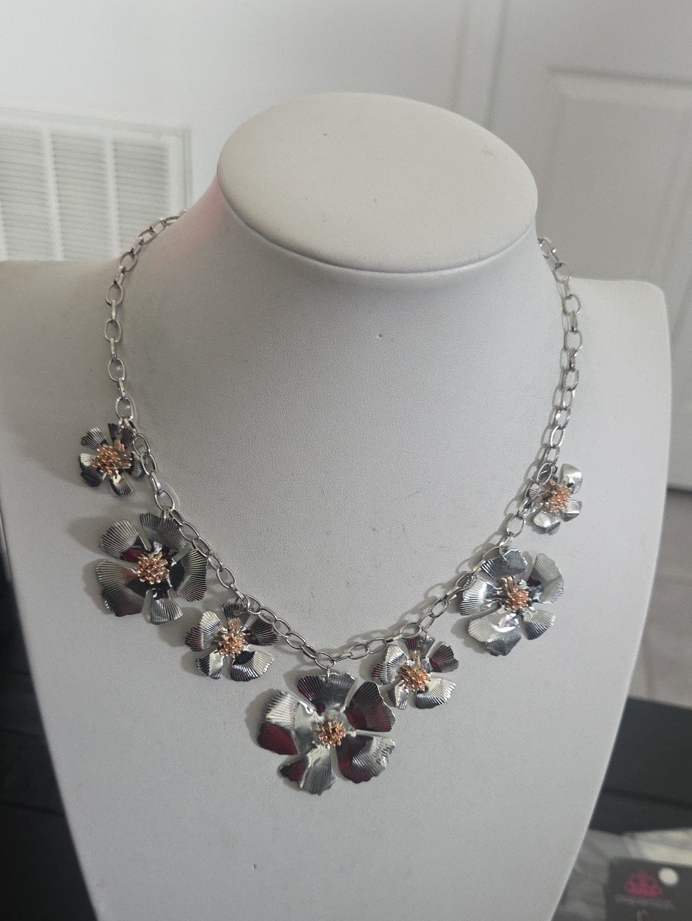 Paparazzi Prideful Pollen Silver Necklace NWT